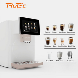 19 bar touch screen display automatic one touch espresso coffee machine