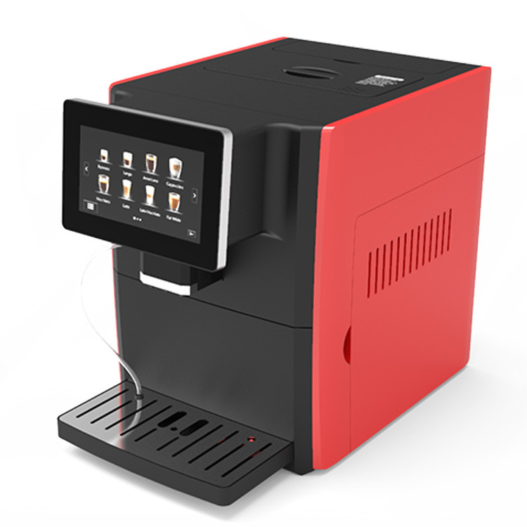 Popular style white coffee makers machine automatic coffee brewing equipment espresso coffee machine