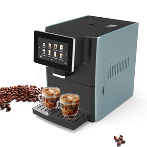 Wholesale oem commercial espresso coffee machine hot selling bean to cup automatic electric coffee maker with brew system