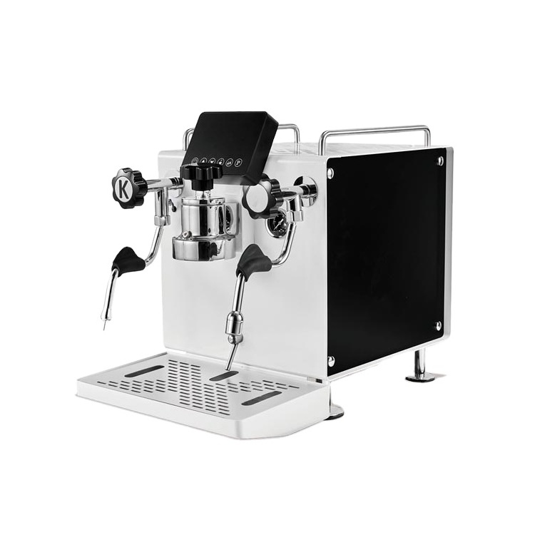 Hotel cafeteras professional semi automatic single group coffee espresso machine with electronic control brewing head