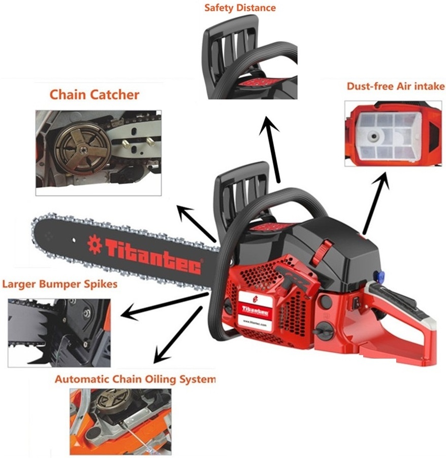 Power tools  for Garden 58cc gasoline chainsaw