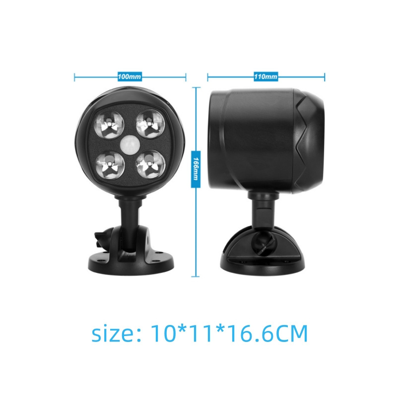 High Brightness Upgrade Battery Powered Motion Sensor Light With Wide Angle Adjustable Cordless Outdoors for Porch Front Door