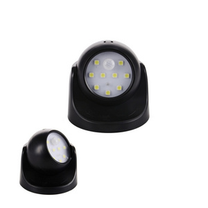 LED Waterproof Battery Operated Motion Sensor Wall Light Wireless Auto On-Off Cold White with  Wide Angle Adjustable for room