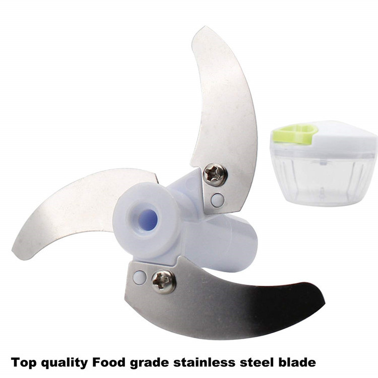 Factory Wholesale  Vegetable Meat Mixer Blender Slicer Pull String Manual Mini Food Choppers