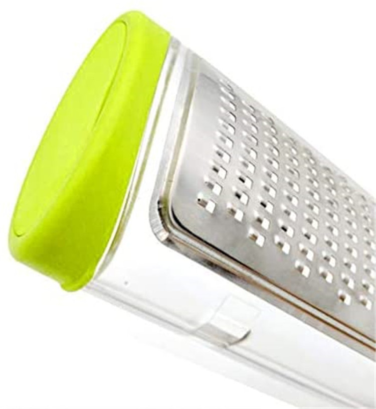 Factory Wholesale Hand Held Kitchen Stainless Steel Shredder Slicer Grater for Cheese Ginger Chocolate