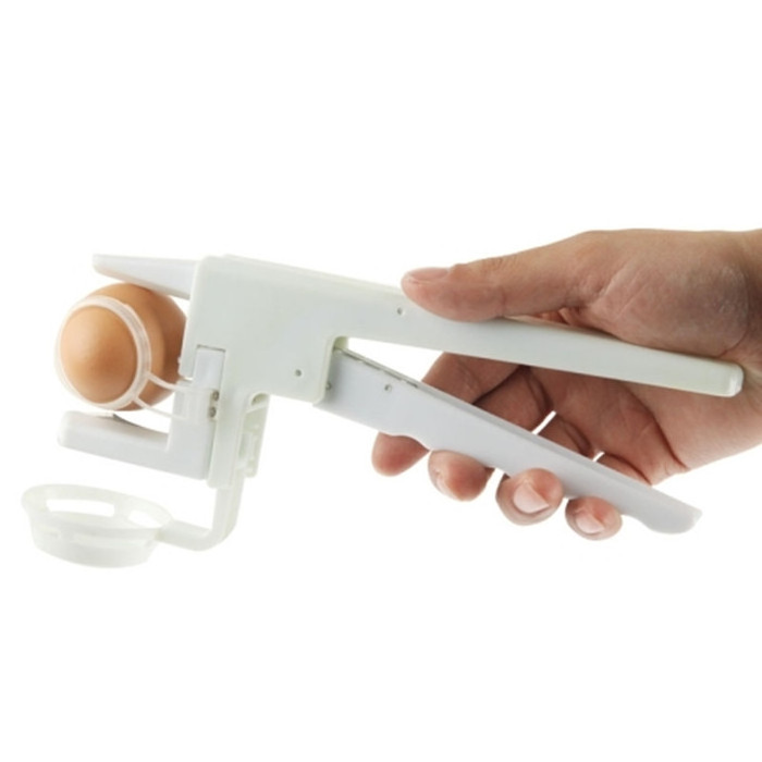 Factory Wholesale Kitchen Egg Tool Egg Separator Cutter Handle Easy Egg Cracker