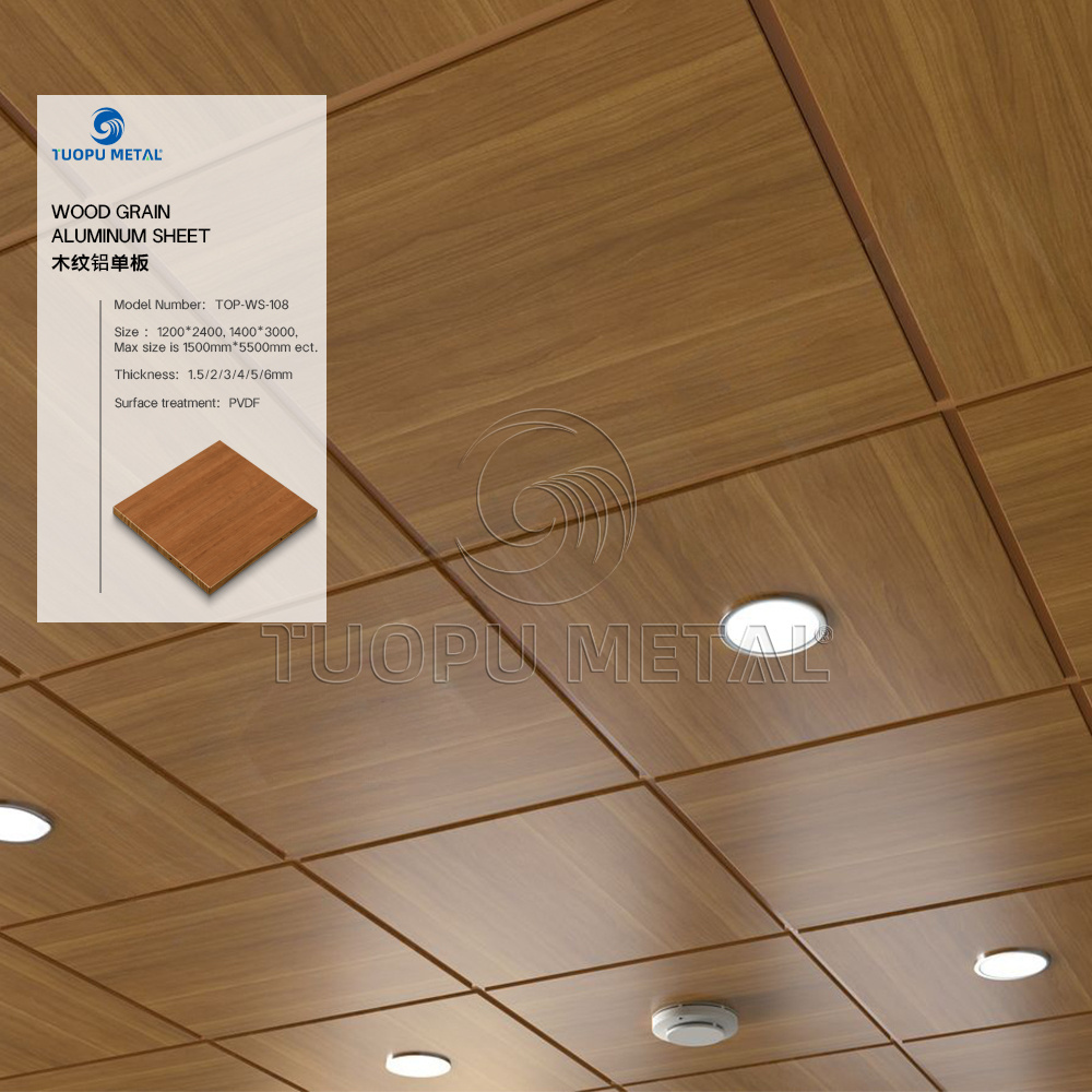 Popular Different Types of Ceiling Board Art Museum Aluminum False Clip in Ceiling Suspended