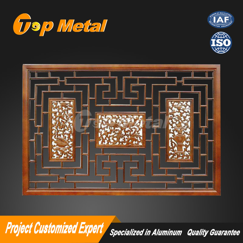 Mashrabiya Laser Cut Metal Wall Facade Decorative Screen Partitions