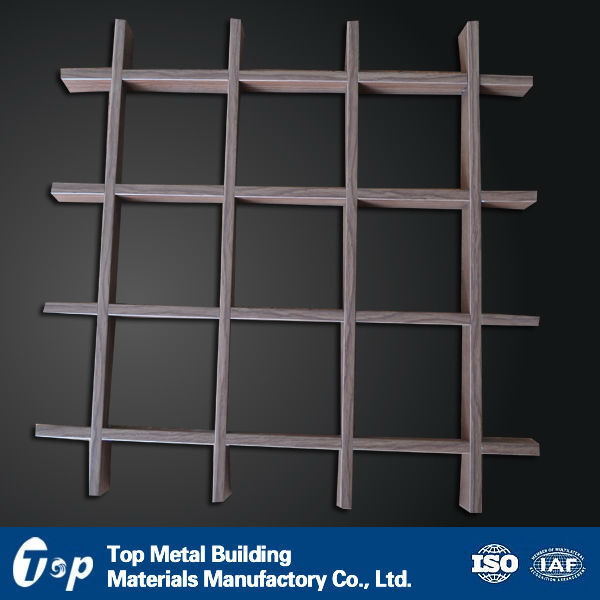 New products aluminum open 3.9''*3.9'' grid ceilings/drop ceiling tiles/ Grille Open Cell Ceiling for soffits