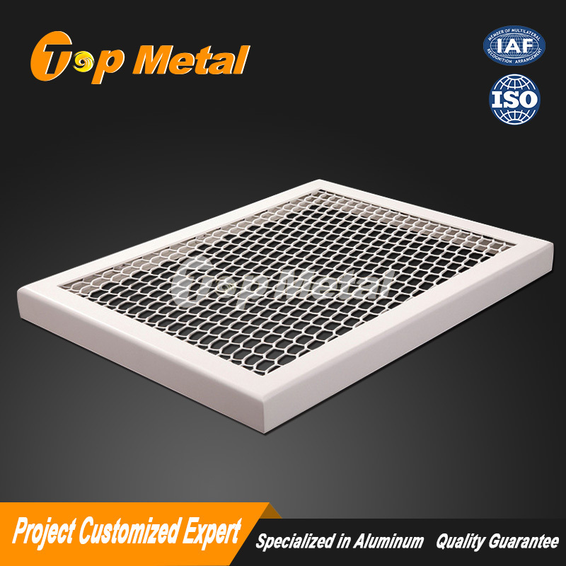 Aluminum Exposed Grid Ceilings Lay-in Systems/Metal Ceiling Tiles for Internal Room Roof Top Decor