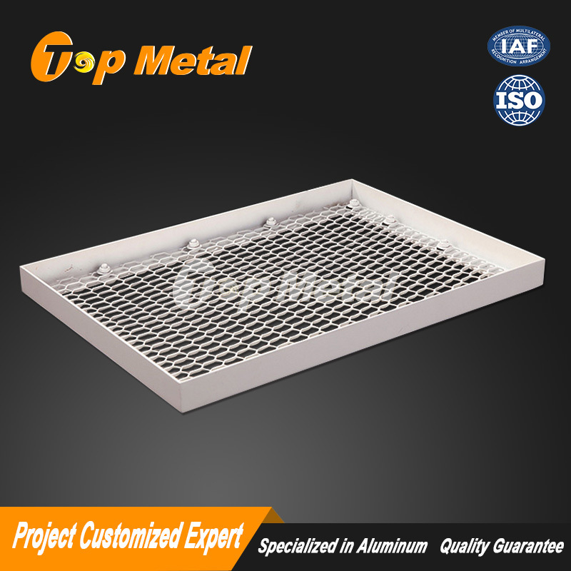 Aluminum Exposed Grid Ceilings Lay-in Systems/Metal Ceiling Tiles for Internal Room Roof Top Decor