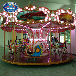 Luxury Amusement Rides Children Games Rotating Carousel Horses for Sale