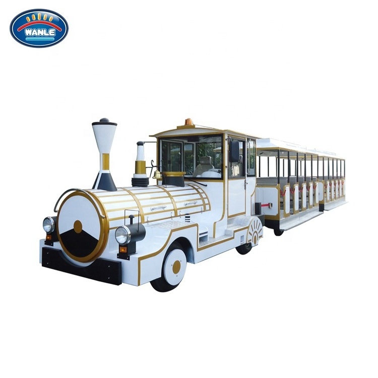 Popular Amusement Park Tourist Train Trackless Train For Sale