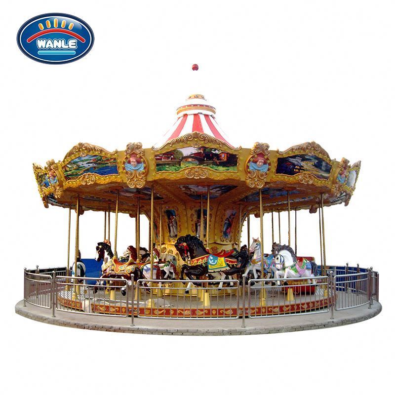 Interesting Christmas Merry Go Round Fairground Child Carousel Toy for Sale