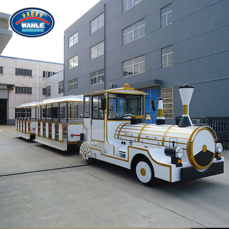 Popular Amusement Park Tourist Train Trackless Train For Sale