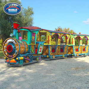 Kids Outdoor Playground Amusement Park Train Rides for Sale Mini Tourist Electric Train Rides