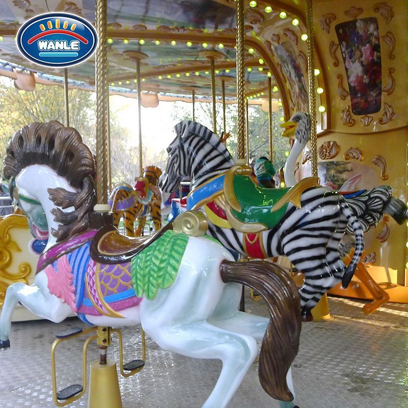 Interesting Christmas Merry Go Round Fairground Child Carousel Toy for Sale