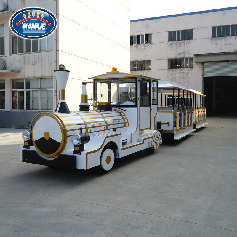 Popular Amusement Park Tourist Train Trackless Train For Sale