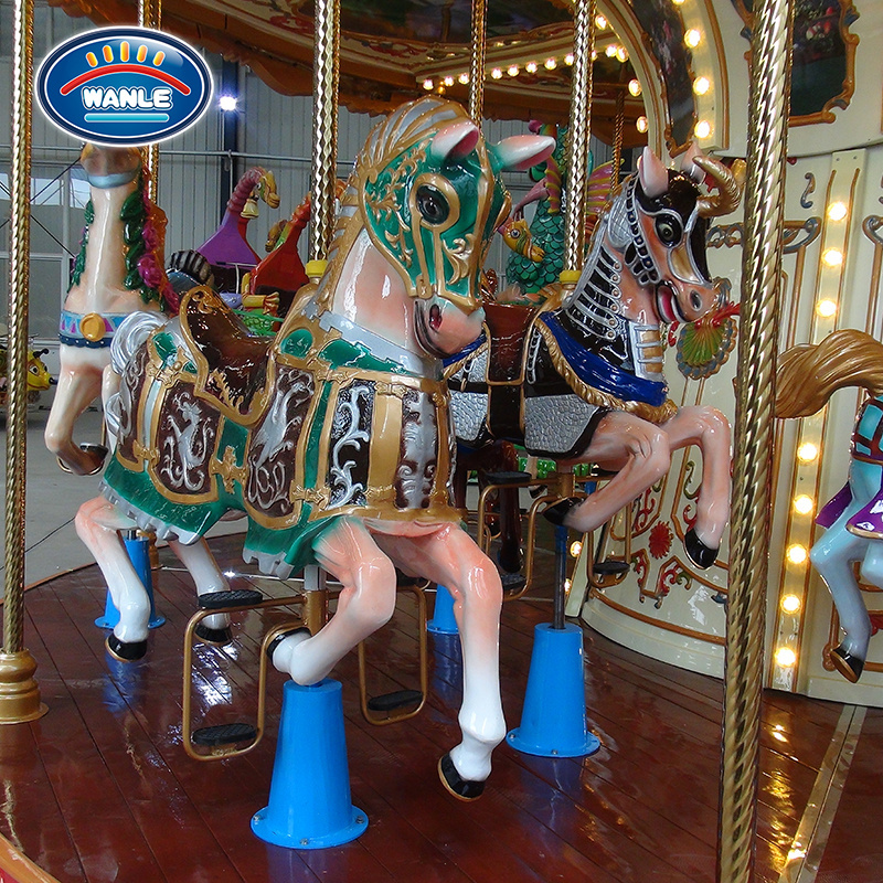 European style 20 Seats Carousel outdoor park carousel for sale