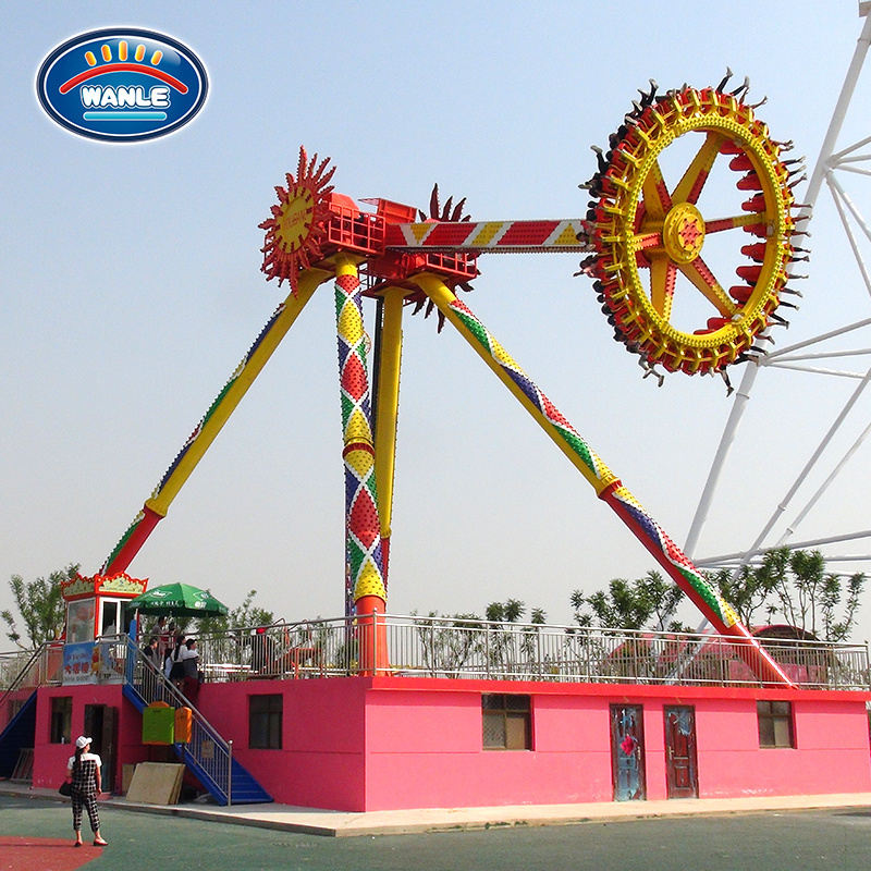 Fairground Thrilling Rides Big Pendulum Outdoor Public Playground Thrill Pendulum