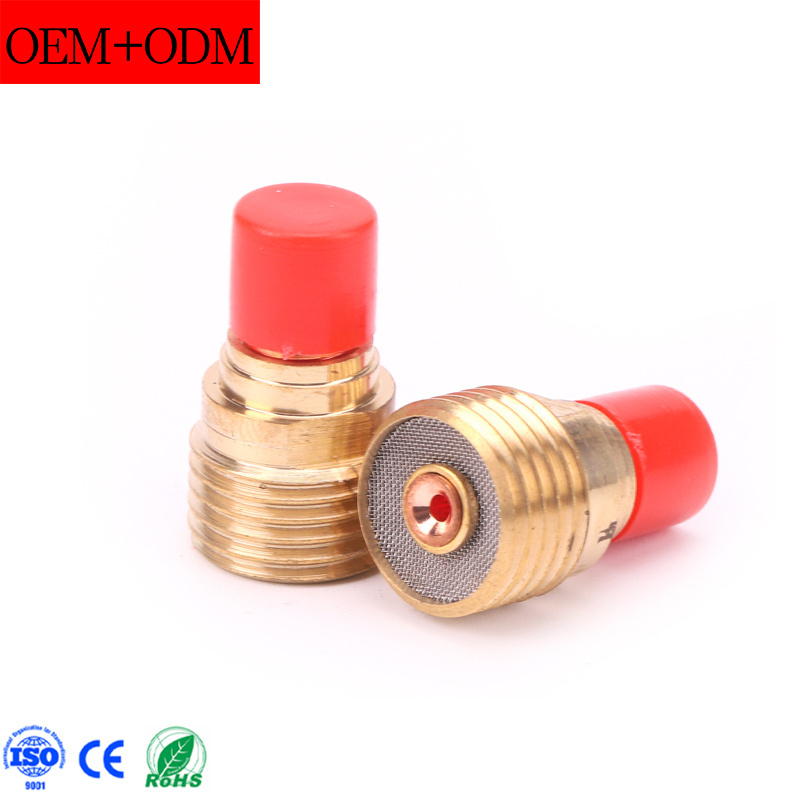 Tig Parts Stubby Gas Lens 45V41 45V42 45V43 45V44 45V45 for WP9 WP20