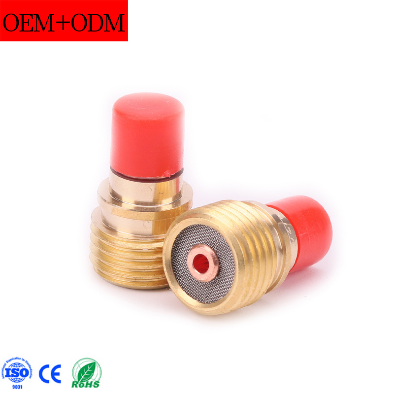 Tig Parts Stubby Gas Lens 45V41 45V42 45V43 45V44 45V45 for WP9 WP20