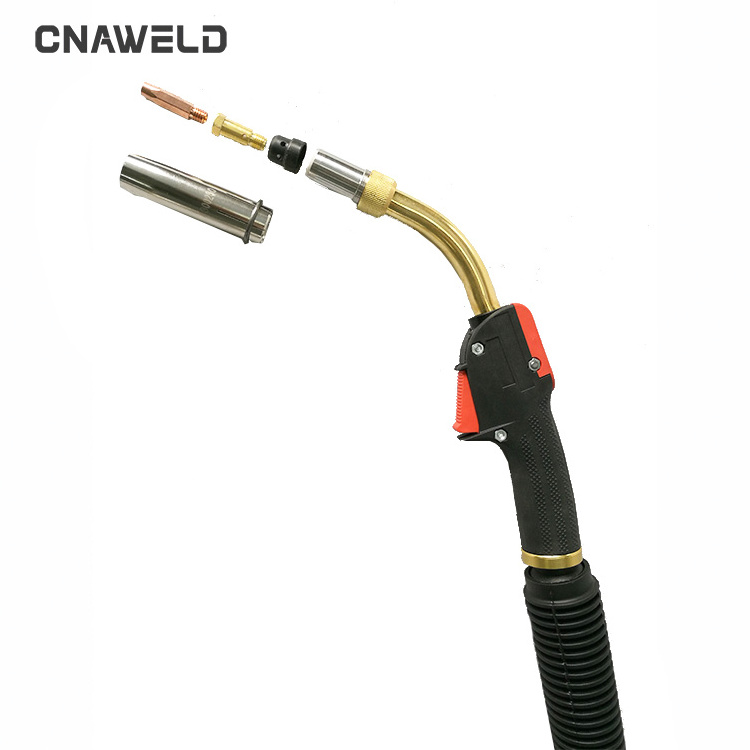 CNAWELD Kemppi MMT42 400Amp Gas Welding Torch Air Cooled CO2 MIG Welding Torch with Potential Meter Set Gun.