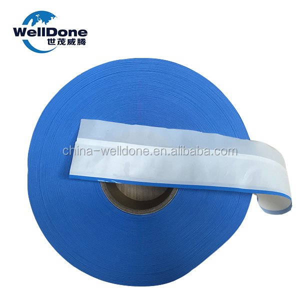 Blue Color Silicone Double PP Side Tapes for Baby Adult Diapers