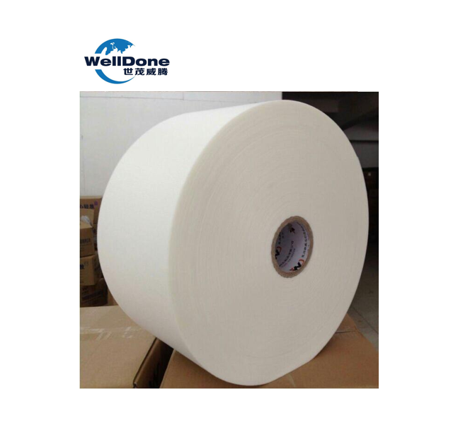 Rapid absorption embossed airlaid paper , airlaid paper for sanitary pad