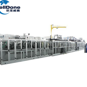 WELLDONE Certificate Full Automatic Baby Diaper production line making machine