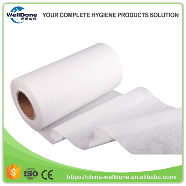 Hydrophilic spunbond nonwoven for baby diaper