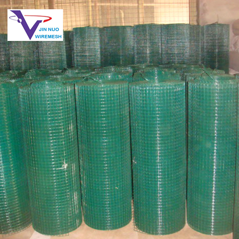 Good anti-corrosion 1x1 pvc coated welded wire mesh