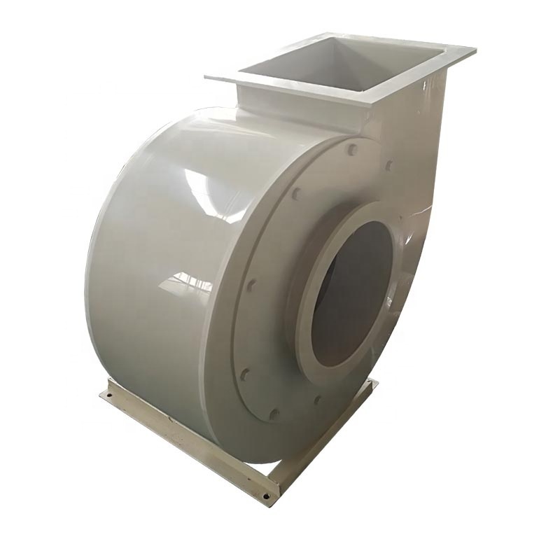 Polypropylene Motor Fume Hood 3000 Cfm Dc Backward Curved Rooftop Blower Fan for Recycling Exhaust Air Pp/frp Centrifugal Fans