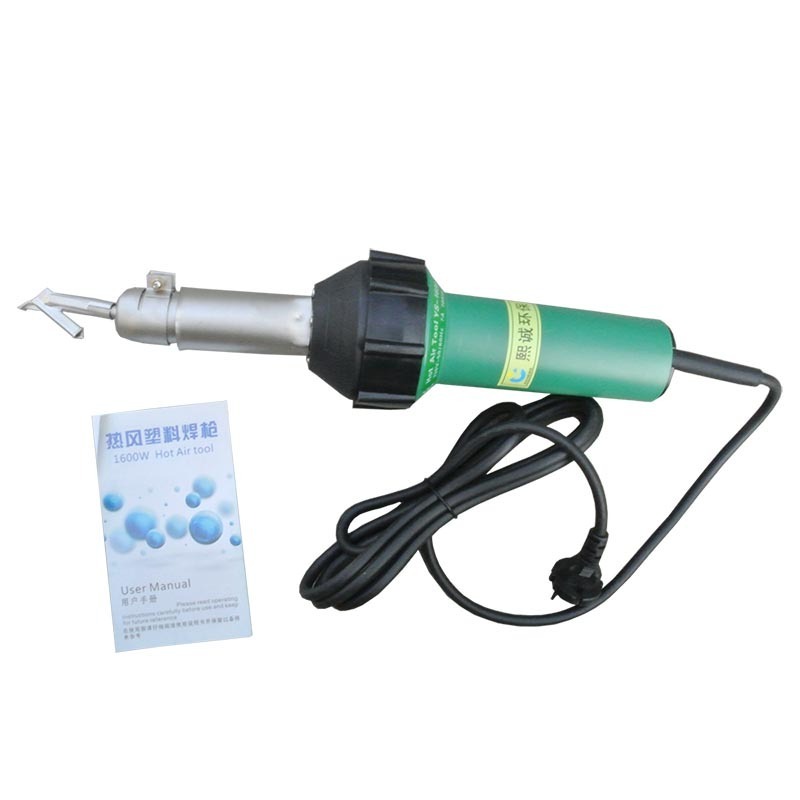 Professional 120V Or 230V 1600W Hot Air Weld Heat Gun For Tarpaulin PVC Banner And Single Ply Roofing Welding