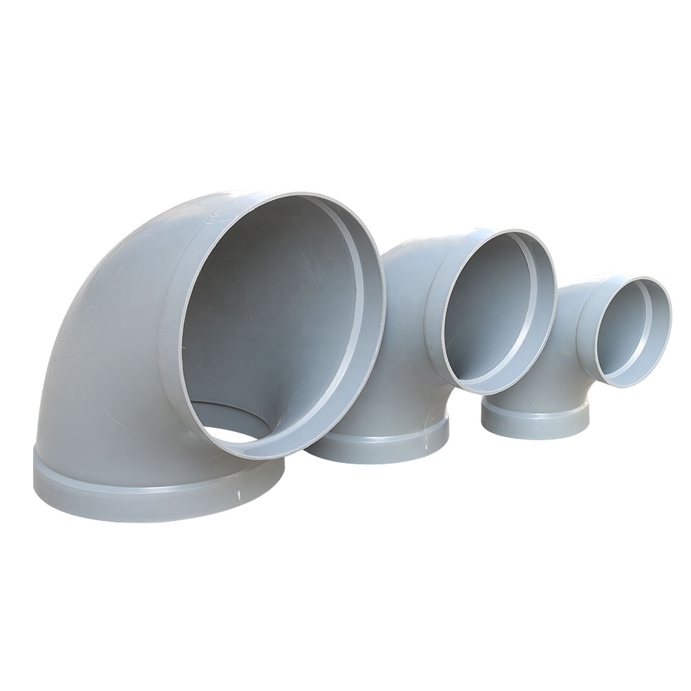 PP 90 degree elbow round elbow plastic pipe  45 degree  joints and fittings