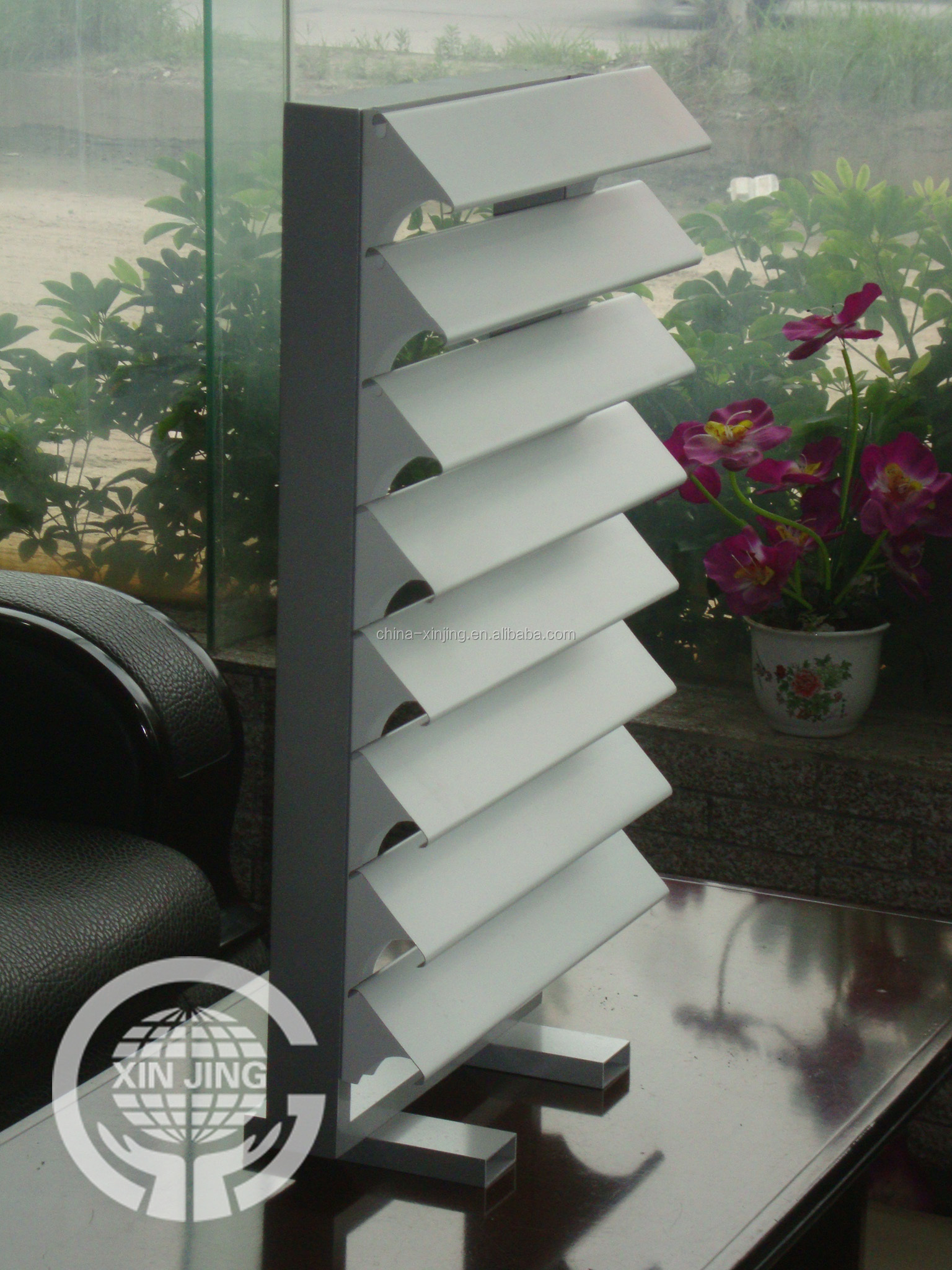 84R perforated sun shape aluminum sun louver