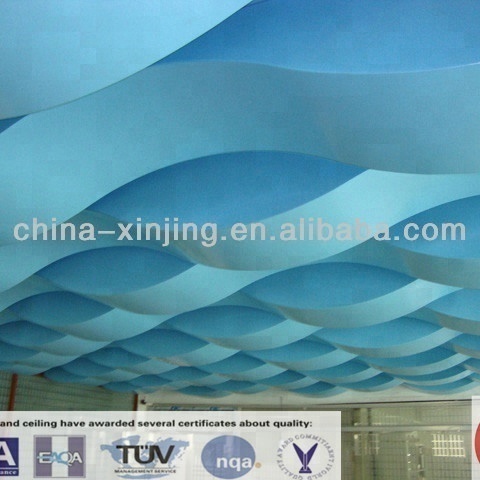 Aluminum hexagonal false ceiling