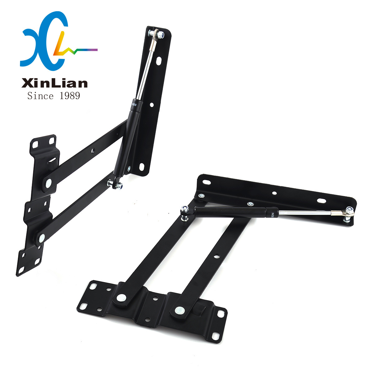 Folding Spring Coffee Table Hinges Lift Up Mechanism Hardware With Gas Spring Furniture Accessories