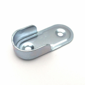 Cabinet  Hanging Rail Tube Holder Support Furniture Fittings Wardrobe Pipe Holder Furniture Hardware