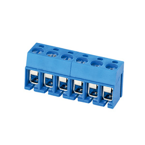 180 degree KF300 WJ300  5.0MM 2P 3P PCB UNIVERSAL SCREW TERMINAL BLOCKS BLUE