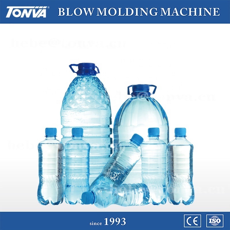 TONVA 2-cavity 5000ml Bottle Blowing Blow Molding Machine Price Automatic PET Plastic Manufacturing Plant Provided PLC 45 CE ISO