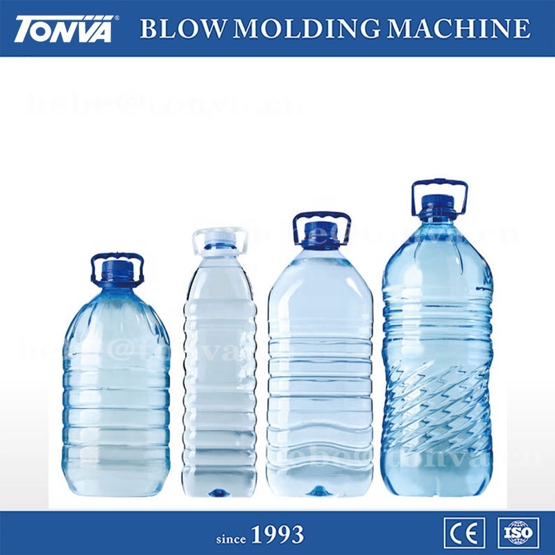 TONVA 2-cavity 5000ml Bottle Blowing Blow Molding Machine Price Automatic PET Plastic Manufacturing Plant Provided PLC 45 CE ISO