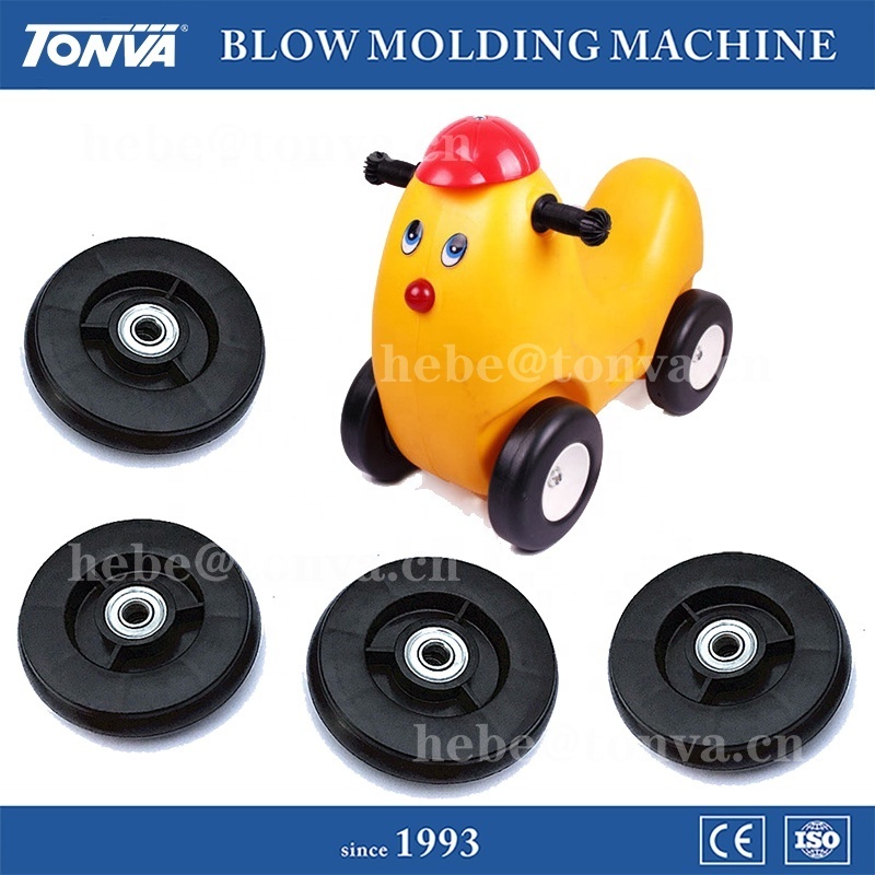 TONVA HDPE plastic toy car tires making blowing extrusion blow molding machine