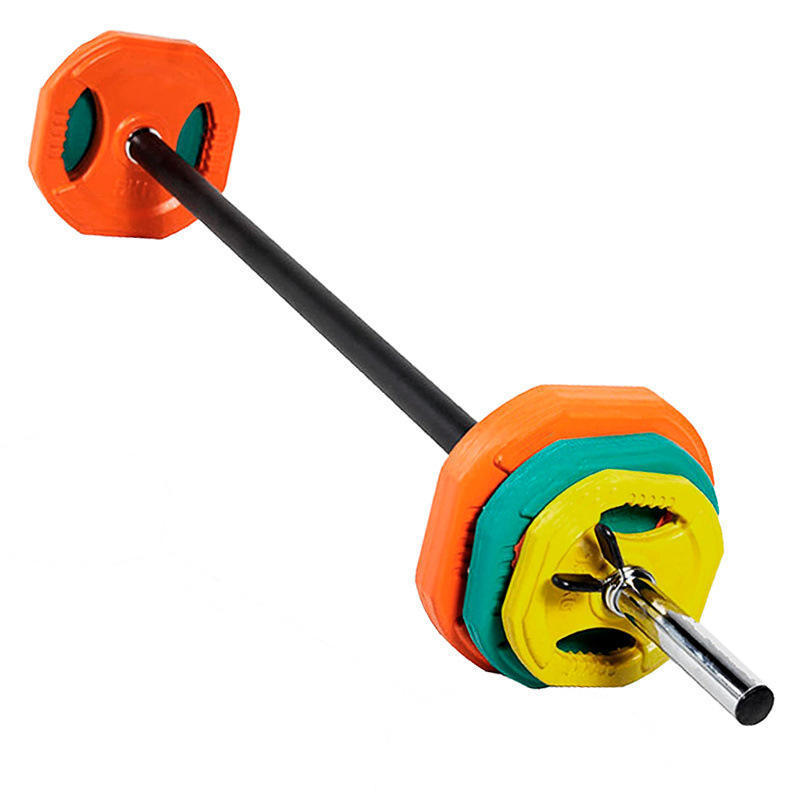 Rubber Barbell Weight Plate For Weight Lifting Training Durable Color Using Weight Plate