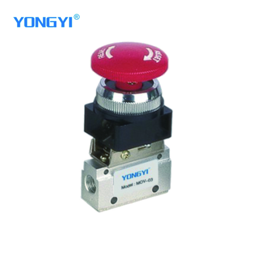 MOV Series MOV-02 pneumatic push button Valve