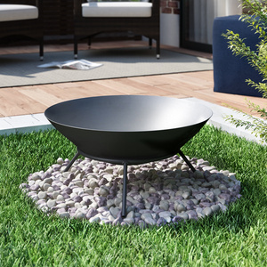 Corten Steel Extra Large Fire Pit And Water Bowl 80Cm Corten Steel Fire Pit And Water Bowl