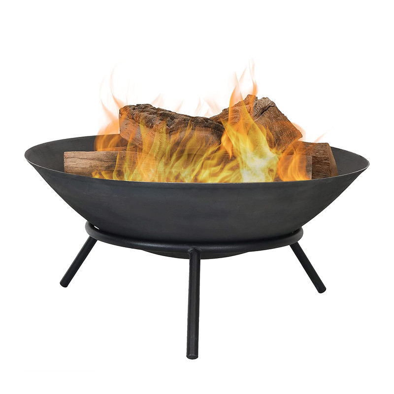 Large Outdoor Cast Iron Bonfire Camping Outdoor Fire Pit