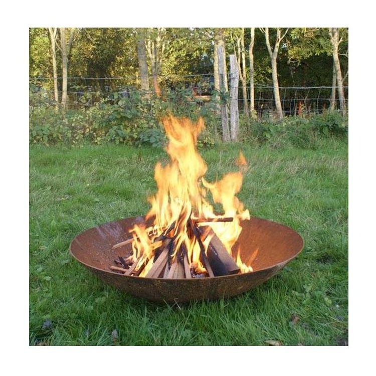 Best Modern Legacy Outdoor Garden Woodburning Large Big 28 30 36 42 48 50 60 72 Inch Rust Corten Steel Round Fire Pit