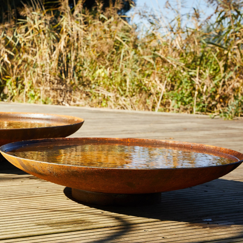 Indoor Stainless Steel Bowls Brazier Fire Pit