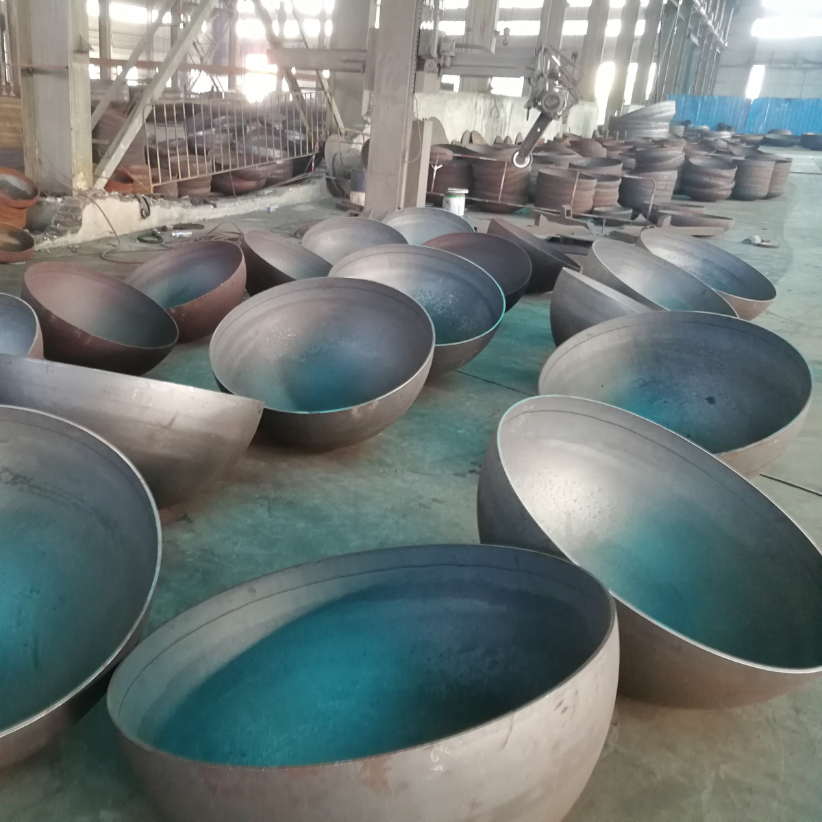 Polished Large 6MM 800MM 900MM 20 36 Inch Metal Iron Hollow Mild Stainless Dome Corten Carbon Steel Half Fire Hemisphere